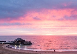 broadstairs at sunset