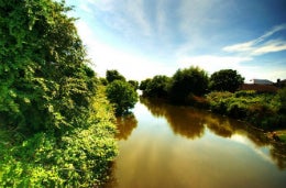 River on the South Downs