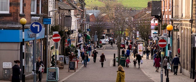 Belper highstreet