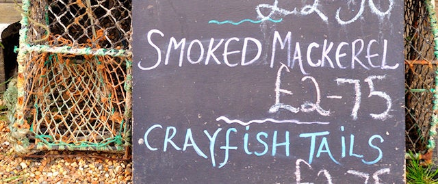 Fish shop sign