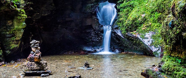 St Nectans Waterfall