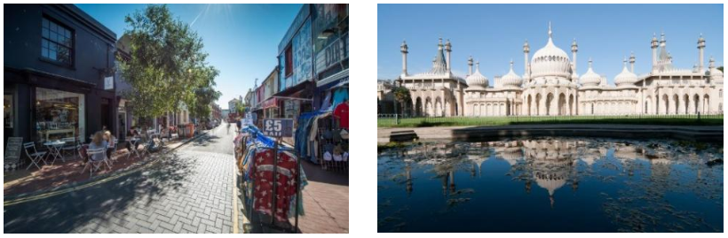 Brighton Lanes Brighton Pavilion