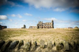 Heathcliff, it’s me Cathy, Come Home! – Yorkshire on Page and Screen Ruined old Yorkshire building under blue skies